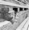 Detail trekbalk en borstwering noordgevel schip - Poortvliet - 20182885 - RCE -  Nederlands Hervormde Kerk: detail trekbalk en borstwering noordgevel schip 