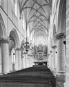 INTERIEUR, OVERZICHT NAAR HET WESTEN - Tholen - 20269918 - RCE -  Nederlands Hervormde Kerk: INTERIEUR, OVERZICHT NAAR HET WESTEN 
