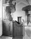 Interieur- zijkant van herenbank - Meliskerke - 20152941 - RCE -  Nederlands Hervormde Kerk: Interieur: zijkant van herenbank 