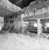 Interieur boerderij, koestal
