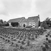 Overzicht zijgevel boerderij met jaartalankers '1691' - Oostkapelle - 20342596 - RCE -  Klein Berkenbosch: Overzicht zijgevel boerderij met jaartalankers '1691' 