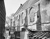 Zuidgevel van de Hervormde kerk, voor de restauratie - Vrouwenpolder - 20247738 - RCE -  Nederlands Hervormde Kerk: Zuidgevel van de Hervormde kerk, voor de restauratie 