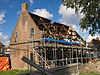 Oost-Souburg-Kromwegesingel 18-ro3242 -  Rijksmonumenten Historisch woonhuis aan de Kromwegesingel 18 te Oost-Souburg tijdens restauratie in 2010. 