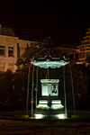 Fontein bellamypark -  Nightview of the fountain in the Bellamypark 