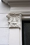 37580 Achter de Kerk 15 detail links -  Detail links bij deur 