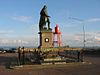 Vlissingen - Standbeeld Michiel de Ruyter - Standbeeld van michiel de ruyter op de Boulevard