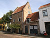 Vlissingen-Palingstraat 44-zijde Korenstraat - Rijksmonumenten Palingstraat 44 Vlissingen gezien vanuit de Korenstraat 