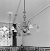 Interieur, consistorie, kroonluchter - 20000601 - RCE -  Interieur, consistorie, kroonluchter 