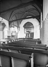 Interieur naar het noord-oosten - Poortugaal - 20182791 - RCE -  Nederlands Hervormde Kerk: interieur naar het noord-oosten 