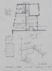 Plattegrond en balkenplafond met console