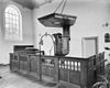 Preekstoel en doophek - Berkenwoude - 20033908 - RCE -  N.H.Kerk: preekstoel en doophek 