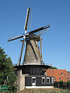 Geervliet, Bernissemolen 2009-08-23 12.33.JPG -  Geervliet, windmill: de Bernissemolen  Geervliet, Bernissemolen 