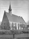 Kerk naar het noord-oosten na de restauratie - Oudenhoorn - 20178837 - RCE -  Nederlands Hervormde Kerk: kerk naar het noord-oosten na de restauratie 