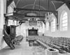 Interieur naar het westen - Westmaas - 20254628 - RCE -  Nederlands Hervormde Kerk: interieur naar het westen 
