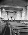 Interieur naar het oosten - Westmaas - 20254613 - RCE -  Nederlands Hervormde Kerk: interieur naar het oosten 