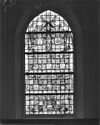 INTERIEUR, KOOR, OVERZICHT GLAS IN LOODRAAM - Westmaas - 20287961 - RCE -  Nederlands Hervormde Kerk: INTERIEUR, KOOR, OVERZICHT GLAS IN LOODRAAM 