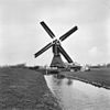 Watermolen van de Polder Weipoort molen in bedrijf - Bodegraven - 20036870 - RCE -  Weijpoortsche molen: watermolen van de Polder Weipoort molen in bedrijf 