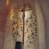 Interieur, staand kruisbeeld, afkomstig uit R.K. kerk te Gorinchem