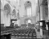 Interieur- middenschip naar het westen - Brielle - 20042661 - RCE -  Grote kerk of Catharijnekerk: Interieur: middenschip naar het westen 