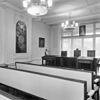 Interieur- overzicht zittingzaal - Brielle - 20316243 - RCE -  Kantongerecht: Interieur: overzicht zittingzaal 