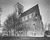 De Catharijnekerk, gezien vanuit het zuidoosten - Brielle - 20042688 - RCE -  Grote kerk of Catharijnekerk: De Catharijnekerk, gezien vanuit het zuidoosten 