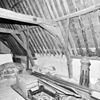 Interieur- detail van meest linkse kap, naar rechts achter gezien - Brielle - 20316252 - RCE -  Kantongerecht: Interieur: detail van meest linkse kap, naar rechts achter gezien 