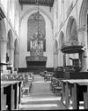Interieur naar het oosten - Brielle - 20042659 - RCE -  Grote kerk of Catharijnekerk: Interieur naar het oosten 