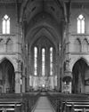 Interieur naar het oosten - Delft - 20050051 - RCE -  St.Josephskerk: interieur naar het oosten 