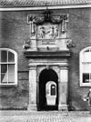 Oude Delft W.Z. 185, ingang - Delft - 20050145 - RCE -  Prinsenhof: Oude Delft W.Z. 185, ingang 