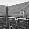 Gedeelte gevel kap aan de binnenplaats - Delft - 20049169 - RCE -  Arsenaal = Armamentarium: gedeelte gevel kap aan de binnenplaats 