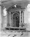 De Heilige Arke van de voormalige synagoge te Delft in vervallen staat - Delft - 20050092 - RCE -  Voormalige synagoge: De Heilige Arke van de voormalige synagoge te Delft in vervallen staat 