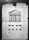 Ontwerptekening - Delft - 20050075 - RCE -  Synagoge: ontwerptekening 