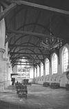 Delft Oude kerk e -  Zijbeuk aan de noordkant kijkend naar west 