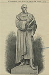 Grotius -  Statue of Hugo de Groot, known as Grotius  Standbeeld voor Hugo de Groot te Delft (1886, Franciscus Leonardus StrackÃ©) 