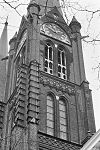 Exterieur (TIJDENS RESTAURATIE), OOSTTOREN, OOSTGEVEL, GEDEELTE - Delft - 20283024 - RCE -  ROOMS-KATHOLIEKE KERK (H. MARIA VAN JESSEKERK): Exterieur (TIJDENS RESTAURATIE), OOSTTOREN, OOSTGEVEL, GEDEELTE 