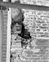 Detail linkerzijde voorgevel onder dakgoot - Delft - 20052390 - RCE -  Huis: detail linkerzijde voorgevel onder dakgoot 