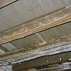 INTERIEUR, BEGANE GROND, BESCHILDERDE BALK - Delft - 20285751 - RCE -  INTERIEUR, BEGANE GROND, BESCHILDERDE BALK 