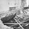 INTERIEUR, OVERZICHT BEGANE GROND NA SLOOP VAN GEWELVEN - Delft - 20299590 - RCE -  INTERIEUR, OVERZICHT BEGANE GROND NA SLOOP VAN GEWELVEN 