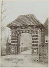 Overzicht poortje - Delft - 20325587 - RCE -  Hammenpoortje: Overzicht poortje (opmerking: Bureau Mulder) 
