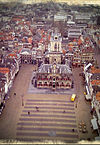 11901 stadhuis delft gezien vanaf nieuwe kerk