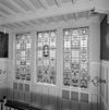 Interieur, glas-in-lood ramen in trappenhuis - 's-Gravenhage - 20329661 - RCE -  Huize Simpang: Interieur, glas-in-lood ramen in trappenhuis 