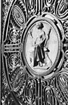 Detail van het hek - 's-Gravenhage - 20085026 - RCE -  Vredespaleis: detail van het hek 