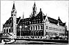 Peace Palace The Hague west and rear faÃ§ade -  Peace Palace, The Hague, west and rear faÃ§ade. 