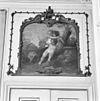 Interieur, detail- ornament met schilderij aan de muur - 's-Gravenhage - 20341131 - RCE -  Pulchri Studio: Interieur, detail: ornament met schilderij aan de muur (opmerking: Boek: 