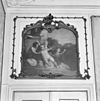 Interieur, detail- ornament met schilderij aan de muur - 's-Gravenhage - 20341129 - RCE -  Pulchri Studio: Interieur, detail: ornament met schilderij aan de muur (opmerking: Boek: 