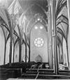 Inwendig reproductie van foto - 's-Gravenhage - 20085971 - RCE -  Voormalig paleis van de graven van Holland met Ridderzaal: inwendig reproductie van foto 