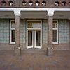 Gedeelte achtergevel met betegelde muren - 's-Gravenhage - 20331461 - RCE -  Gedeelte achtergevel met betegelde muren 