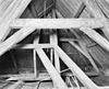 Interieur, kapconstructie achterhuis, hoge borstwering - Dordrecht - 20337405 - RCE -  Achterhuis/ Borstwering: Interieur, kapconstructie achterhuis, hoge borstwering 