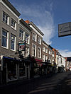 Dordrecht Voorstraat281 -  Dordrecht, Voorstraat 281 (center, the tall brickstone facade) 