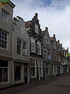 Dordrecht Grote Spuistraat21 -  Dordrecht, Grote Spuistraat 21 (dark brickstone gable facade) 